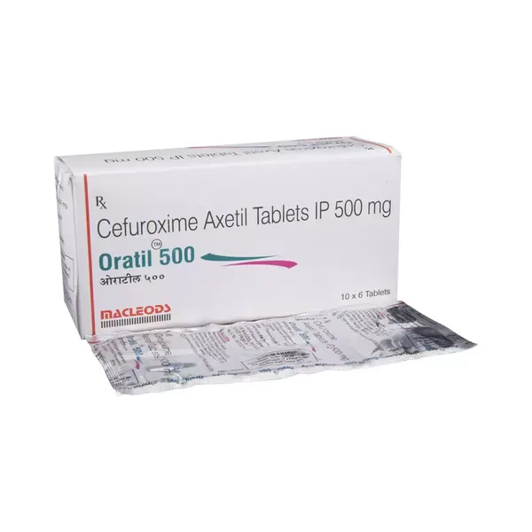 ORATIL 500MG 6TAB