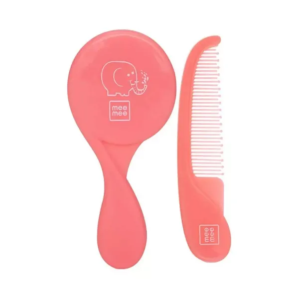 MEE MEE SOFT BRISTLED COMB &amp; BRUSH SET