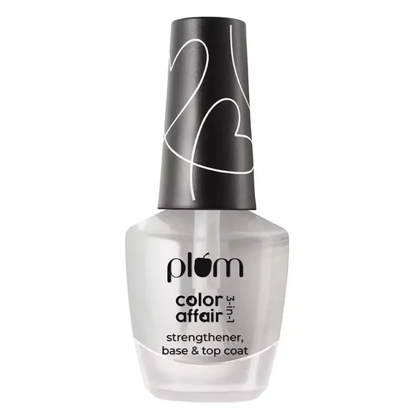 PLUM COLOR AFFAIR BASE &amp; TOP COAT 1PC