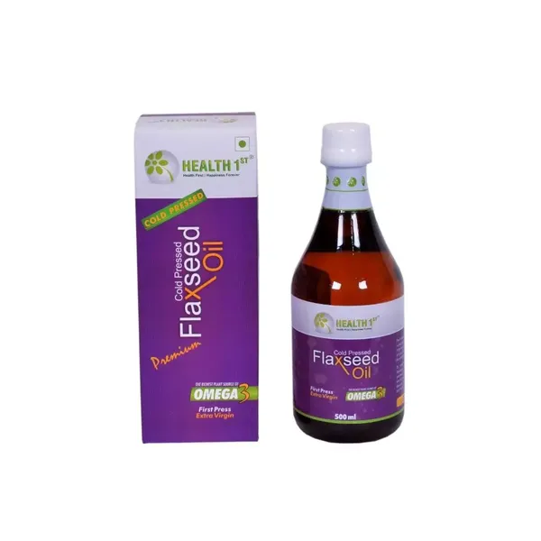 HEALTH 1ST FLAXSEED OIL 500ML
