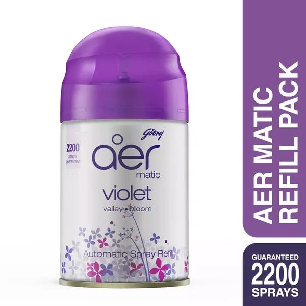 GOD AER MATIC REFILL VIOLET 225ML