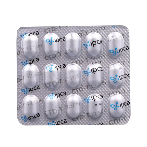 CTD-T 12.5/20MG 15TAB