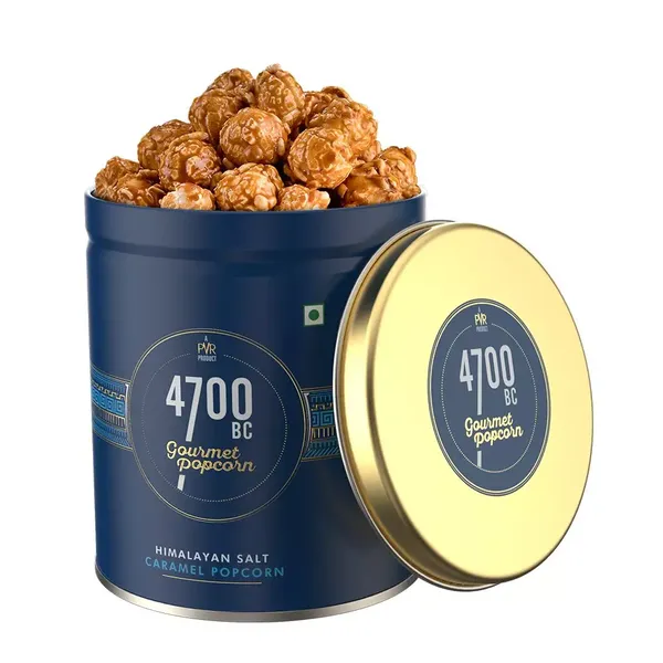 4700BC CARAMEL POPCORN TIN 125GM