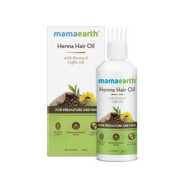 MAMA EARTH HENNA HAIR OIL 150ML