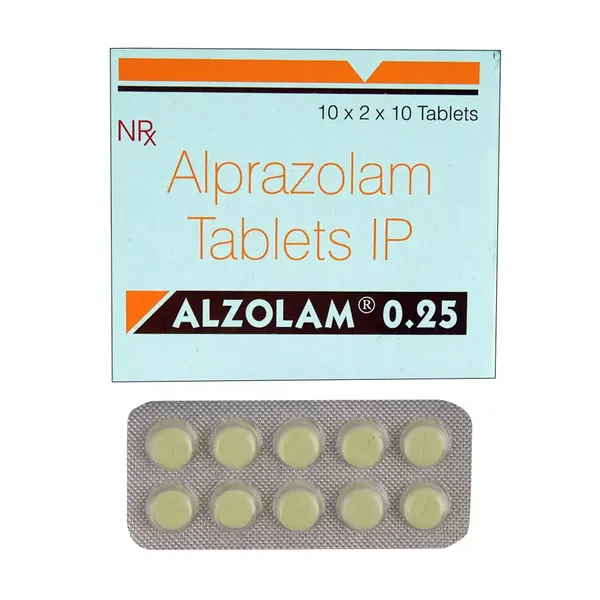 ALZOLAM 0.25MG 10TAB