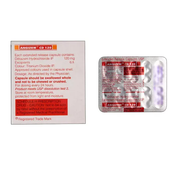 ANGIZEM-CD 120MG 10CAP