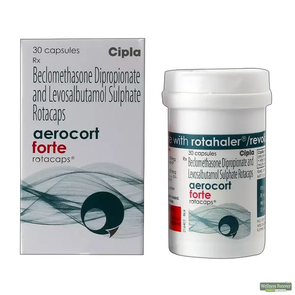 AEROCORT-FORTE ROTACAP 30CAP