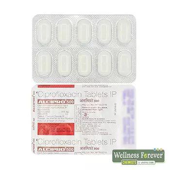 ALCIPRO 500MG 10TAB
