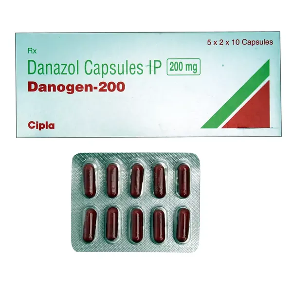 DANOGEN 200MG 10CAP