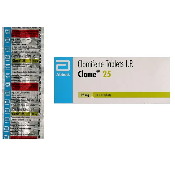 CLOME 25MG 10TAB