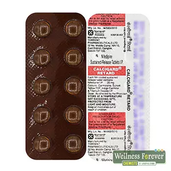 CALCIGARD-RETARD 20MG 10TAB