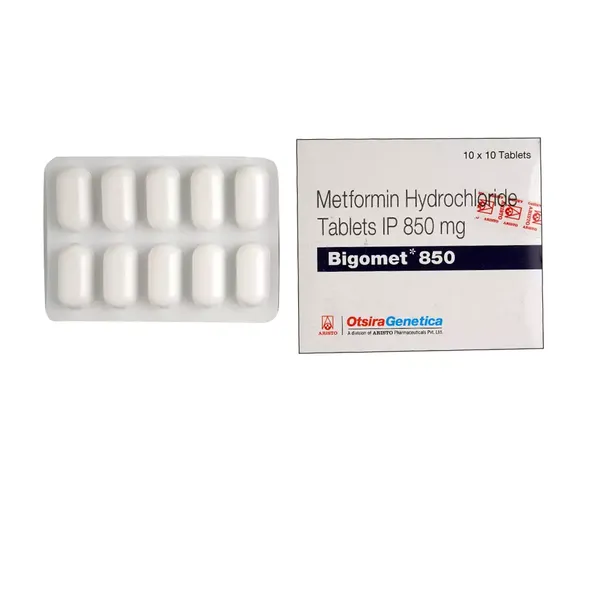 BIGOMET 850MG 10TAB