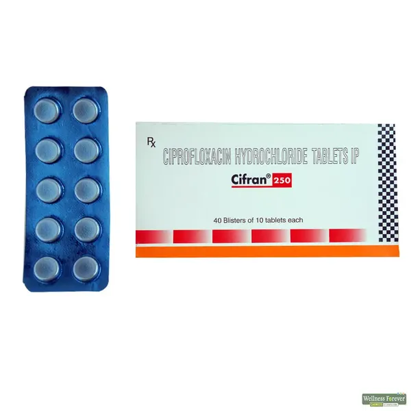 CIFRAN 250MG 10TAB