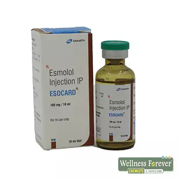 ESOCARD 100MG INJ 10ML VIAL