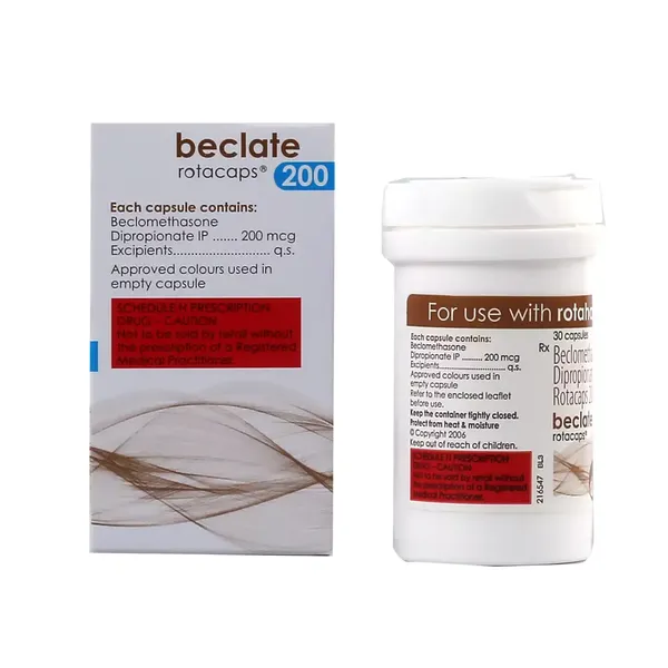 BECLATE 200 ROTACAP 30CAP