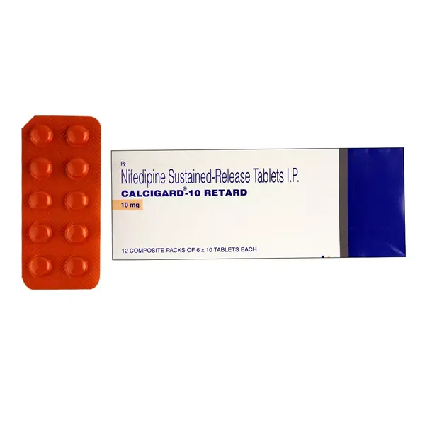 CALCIGARD-RETARD 10MG 10TAB