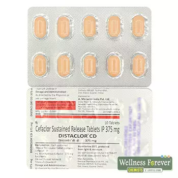 DISTACLOR-CD 375MG 10TAB