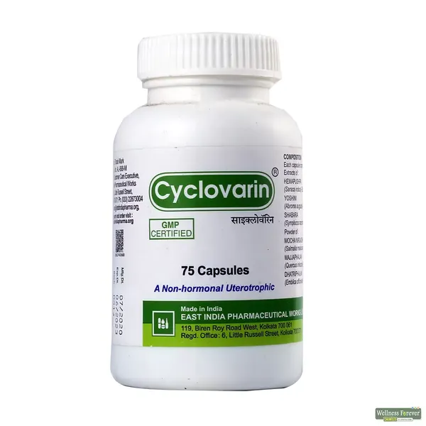 CYCLOVARIN 75CAP
