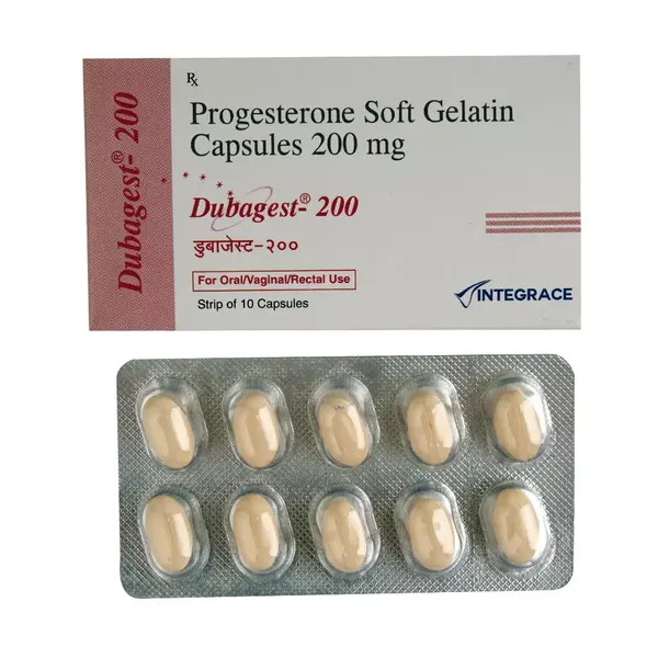 DUBAGEST 200MG 10CAP