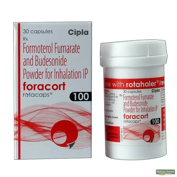 FORACORT 100 ROTACAP 30CAP