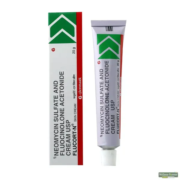 FLUCORT-N CREAM 20GM