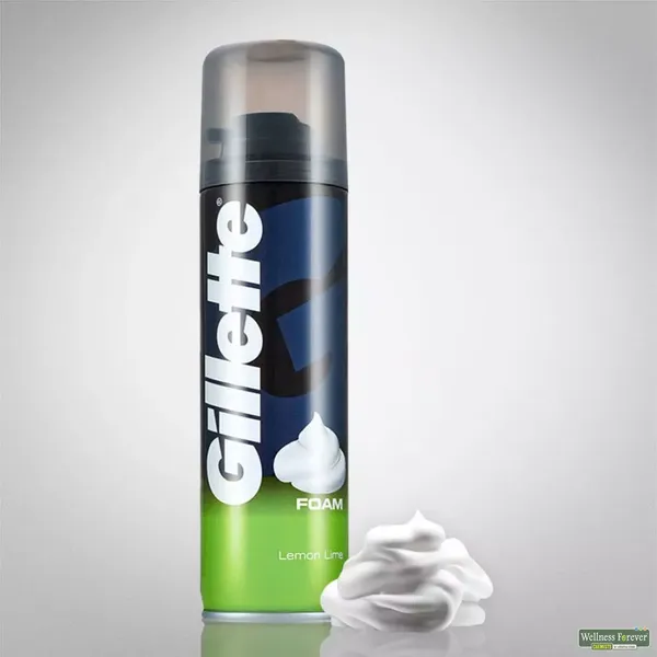 GILL SH/FOAM LEMON 200GM