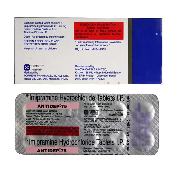 ANTIDEP 75MG 10TAB