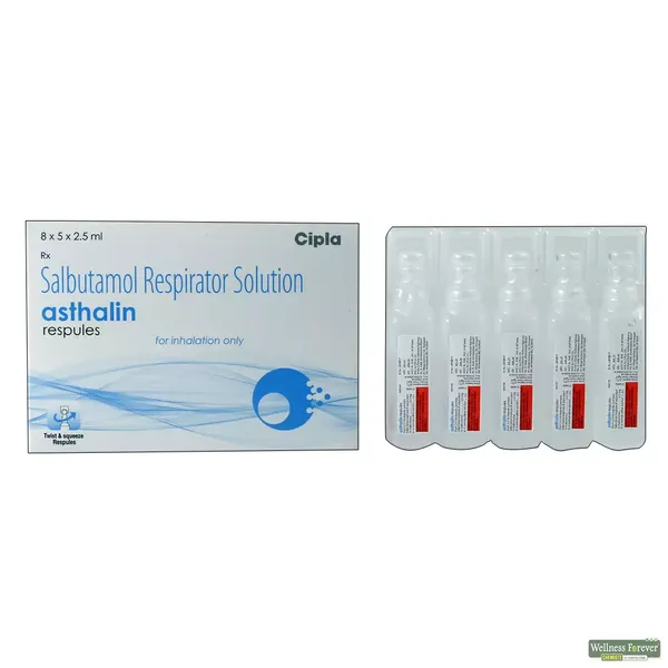 ASTHALIN RESPULES 2.5ML