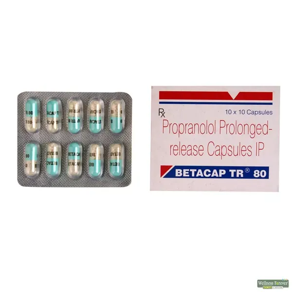 BETACAP-TR 80MG 10CAP