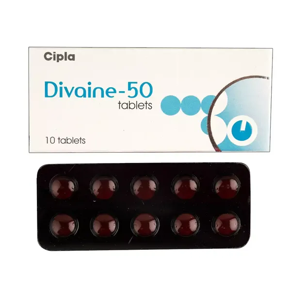 DIVAINE 50MG 10TAB