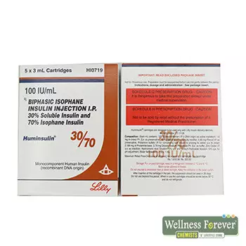 HUMINSULIN 30/70 CART 5X3ML