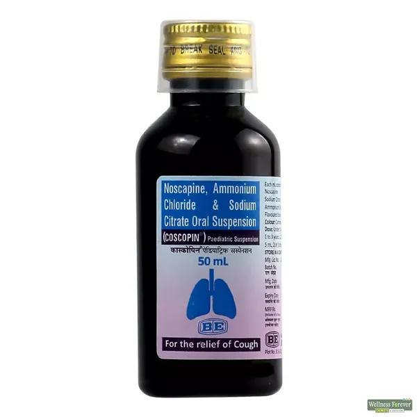 COSCOPIN PAED SYP 50ML
