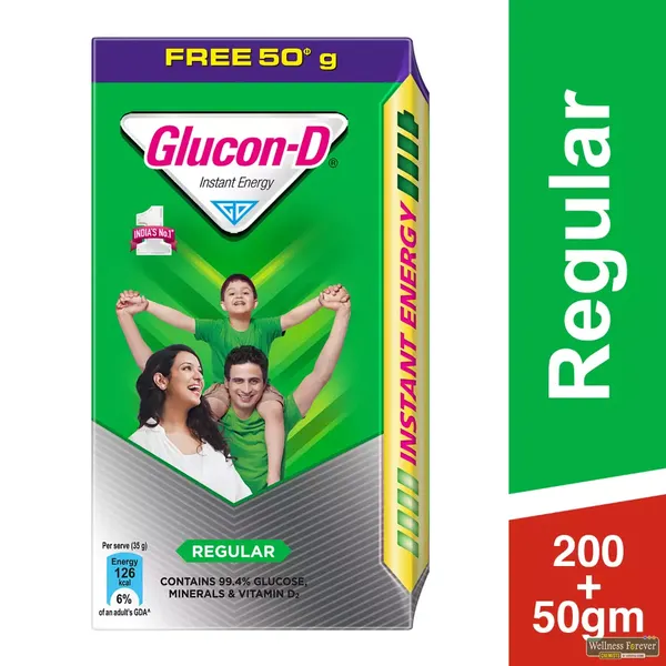 GLUCON D PWDR ORIGINAL REF 200GM