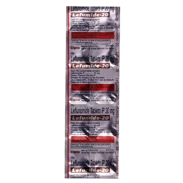 LEFUMIDE 20MG 10TAB