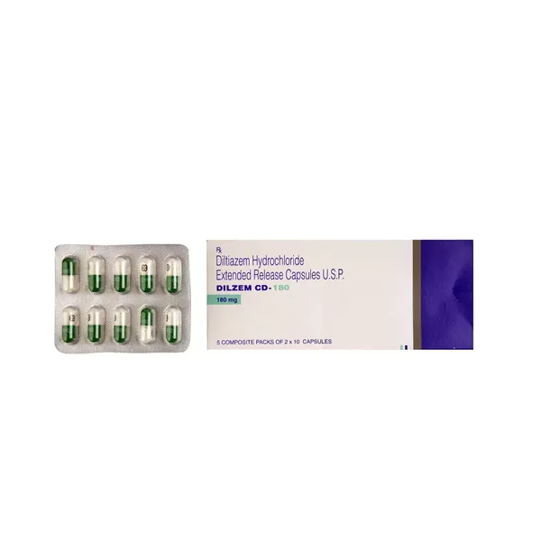 DILZEM-CD 180MG 10CAP