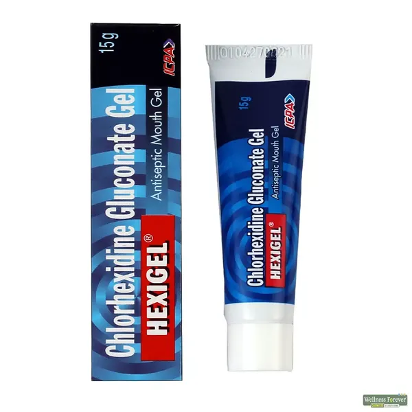 HEXIGEL ANTISEPTIC GEL 15GM