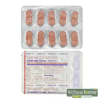 CIPROWIN-TZ 500MG 10TAB