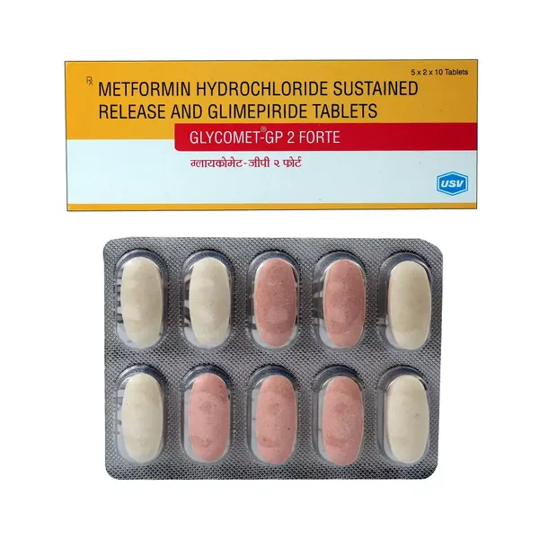 GLYCOMET-GP2 FORTE 10TAB