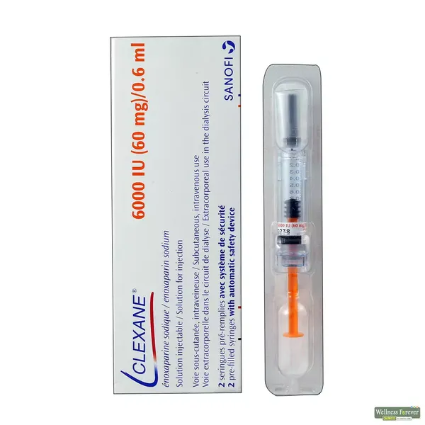 CLEXANE 60MG INJ 0.6ML PFS