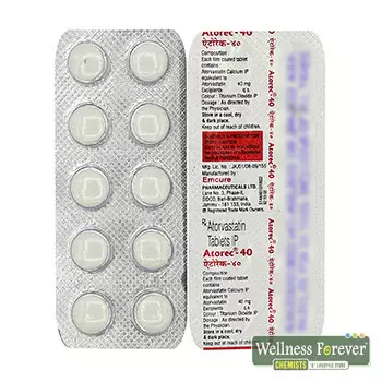 ATOREC 40MG 10TAB