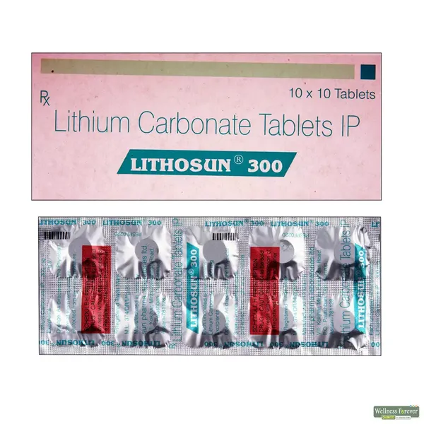 LITHOSUN 300MG 10TAB