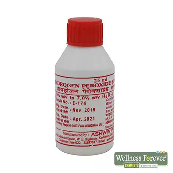 HYDROGEN PEROXIDE ASHWIN 25ML