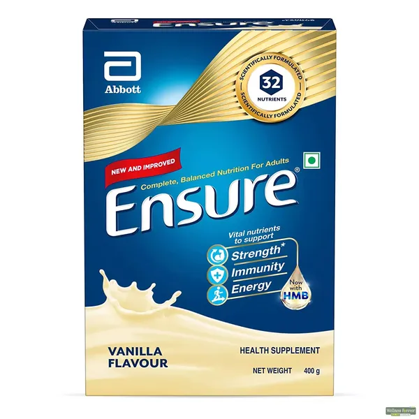 ENSURE VANILA PWDR 400GM