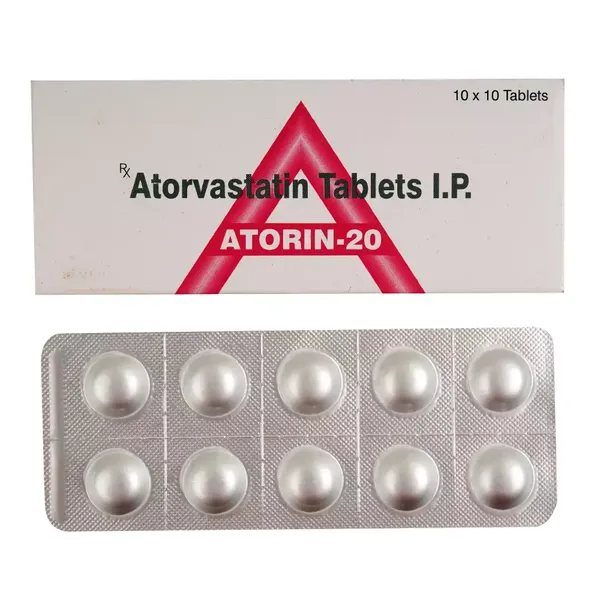 ATORIN 20MG 10TAB