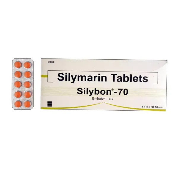 SILYBON 70MG 10TAB
