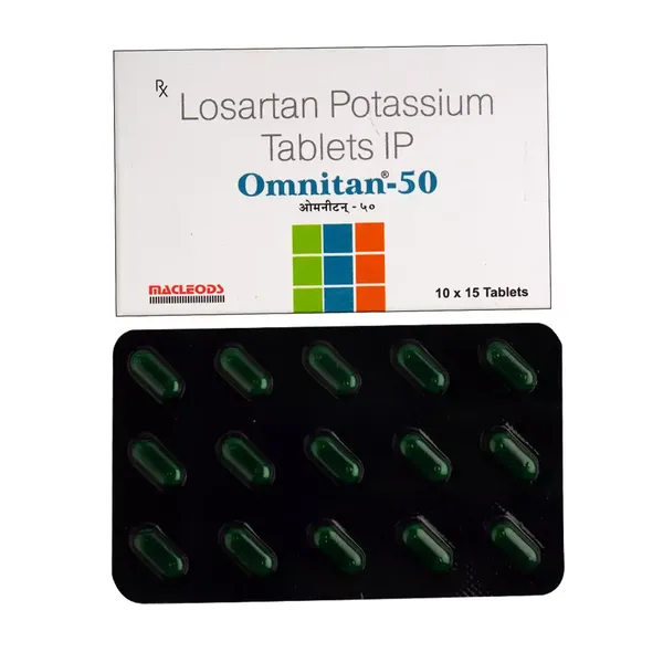 OMNITAN 50MG 15TAB