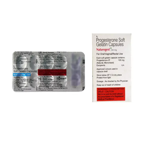 NATUROGEST 100MG 10CAP