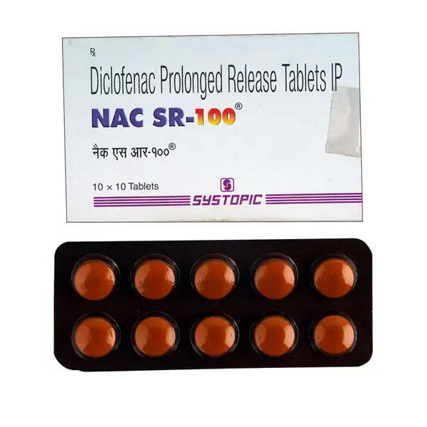 NAC-SR 100MG 10TAB