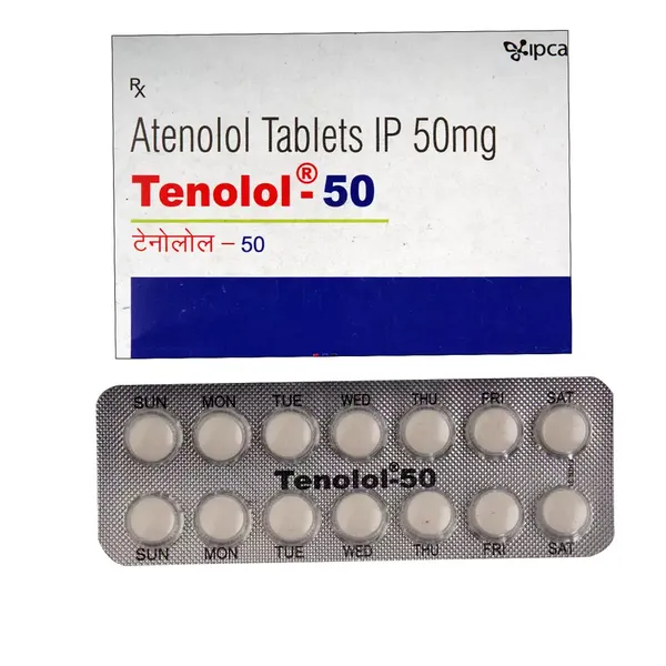 TENOLOL 50MG 14TAB