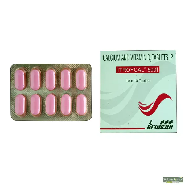 TROYCAL 500MG 10TAB